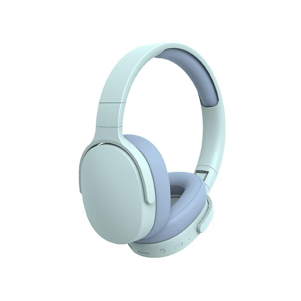 (Blue) Tooth Headset Wireless Noise Cancelling Headphones Stereo Earphones Blue 768611139686