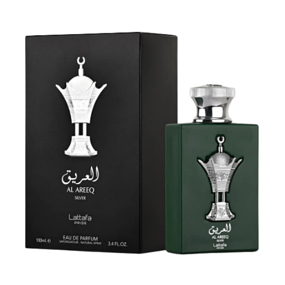 Al Areeq Silver EDP Perfume By Lattafa Pride 100 ML / 3.4 OZ