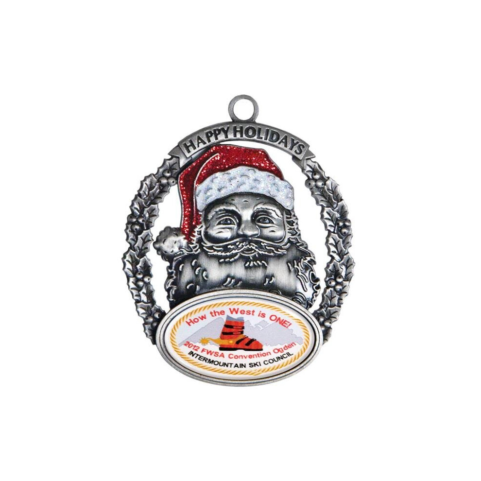 Simba EXPRESS-XM41 2.5 in. Holiday Ornament - Santa