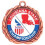 Simba Simba EXPRESS-032 1.5 in. Vibraprint Insert Medal, Gold 1