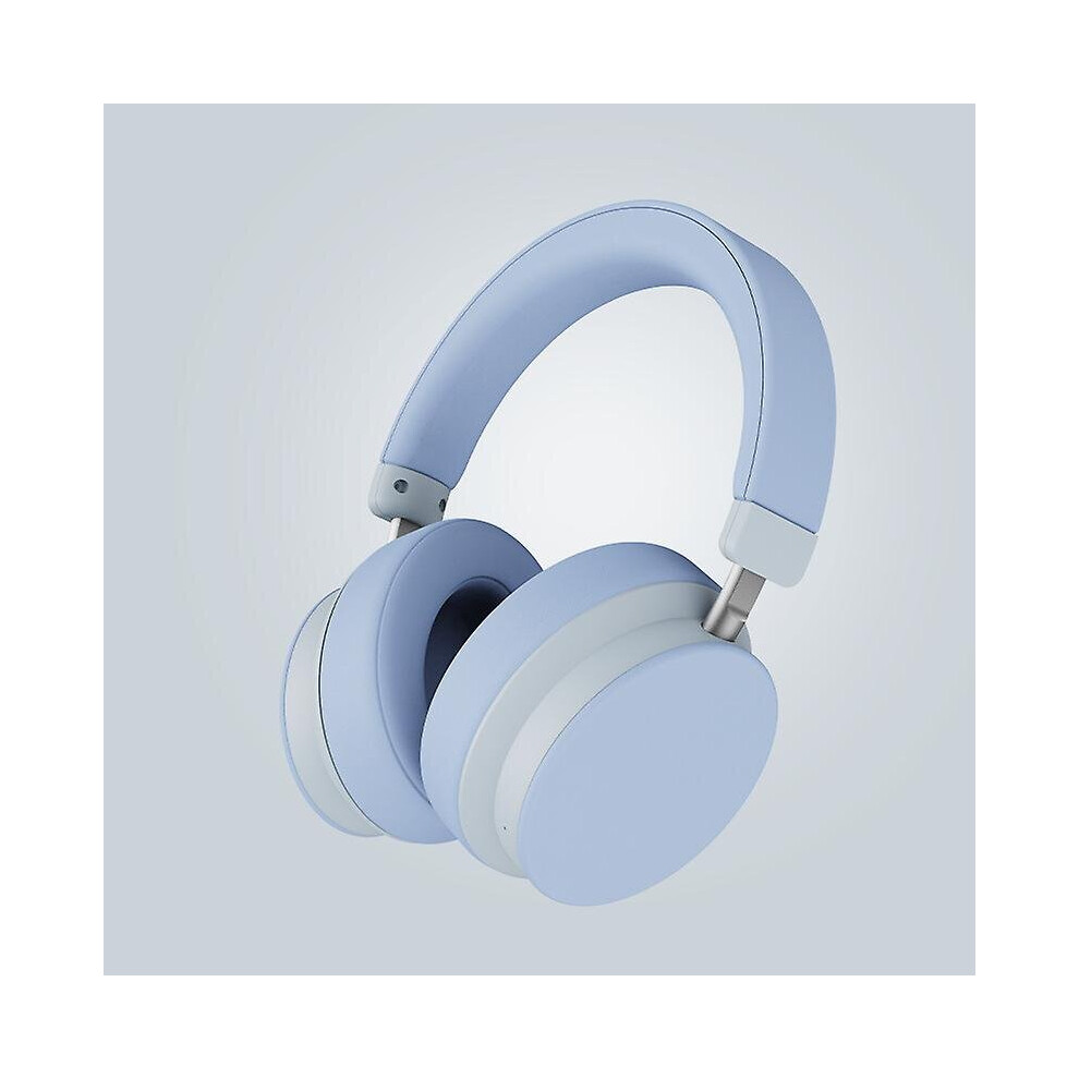 (Blue) Wireless Headphone Noise Cancelling Hifi Stereo Headset With Microphone Blue 768582208985
