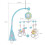 Μωρό μουσικό κρεβατάκι κρεβάτι Bell Cot Mobile Stars Dreams Light Nusery 1