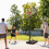 SPORTNOW SPORTNOW Kids Adjustable Basketball Hoop and Stand w/ Wheels, 1.8-2m 3
