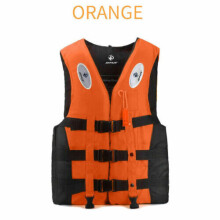 (Orange, L(155-165cm)) Kids Life Adult Jacket Vest Kayak Aid Sailing Boat