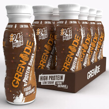 Grenade High Protein Shake, 8 x 330 ml - Fudge Brownie (Packaging May Vary)