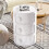 Living And Home (White) 3-Tier Round Drawer Storage Cabinet Organizer 3