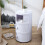 Living And Home (White) 3-Tier Round Drawer Storage Cabinet Organizer 2