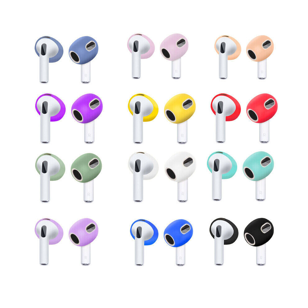 Silicone Ear Hook For Apple Airpods3 Ear Tips Earmuffs Earpod Cover Earbuds 7003606697721
