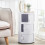 Living And Home (White) 3-Tier Round Drawer Storage Cabinet Organizer 1