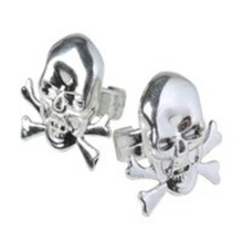 US Toy JA672 Metallic Skull Rings