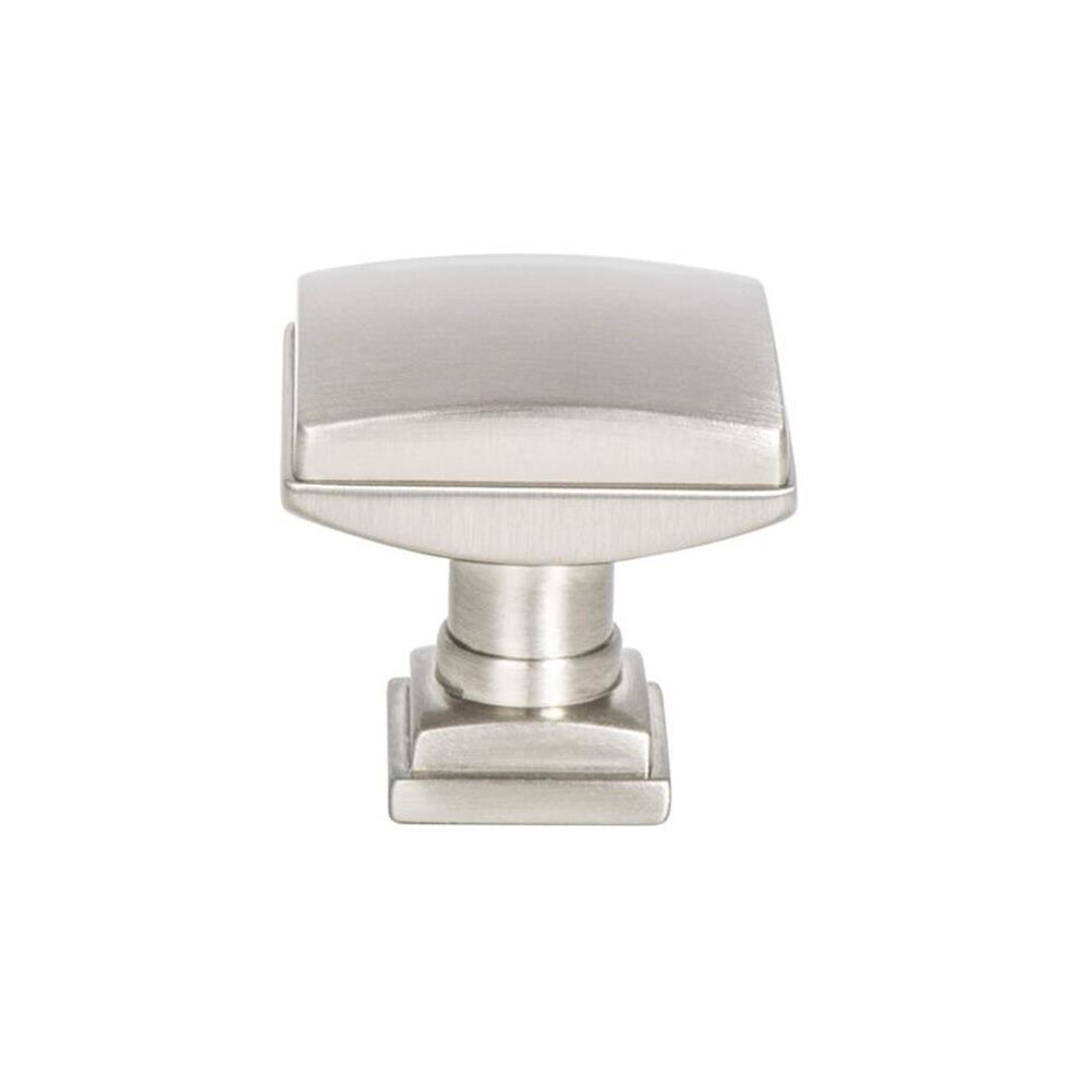 Berenson Be1272 1Bpn 1.25 In. Tailored Traditional Knob, Brushed Nickel 724086373673