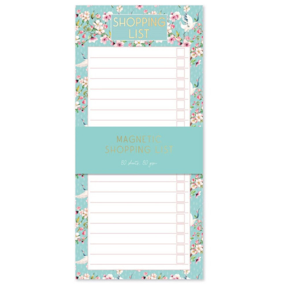 Magnetic Shopping List Pad Notepad 80 Tear Off Pages Fridge Memo To Do Planner