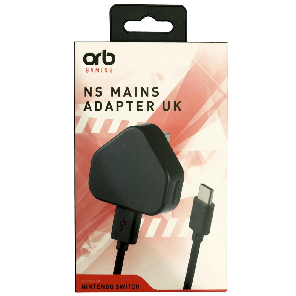 Orb Gaming Nintendo Switch Main Adapter Uk Size 2