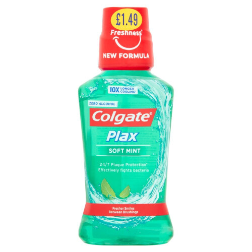 Colgate Colgate Plax Soft Mint 250ml (Pack of 6) 1