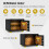 Costway Safe Box Electronic Safe Cabinet Steel Security Lock Box Office 7