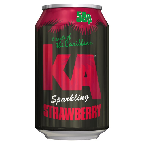 KA Sparkling Strawberry 330ml (Pack of 24) 2