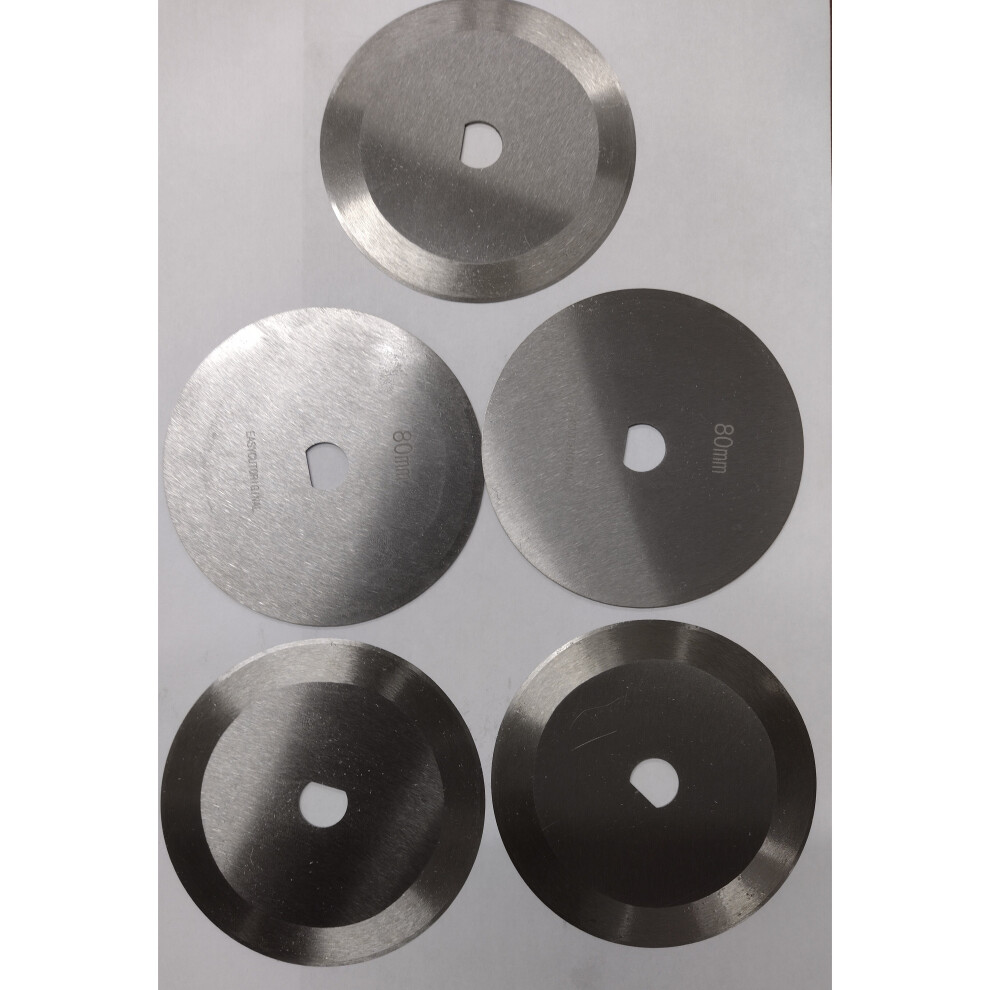 Genuine Easycut 5Xeasycut Enigmex 80Mm Stainless Steel Doner Kebab Slicer Blade
