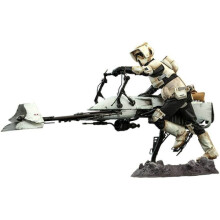 figuuri Hot Toys TMS017 - Star Wars - The Mandalorian - Scout Trooper And Speeder Bike