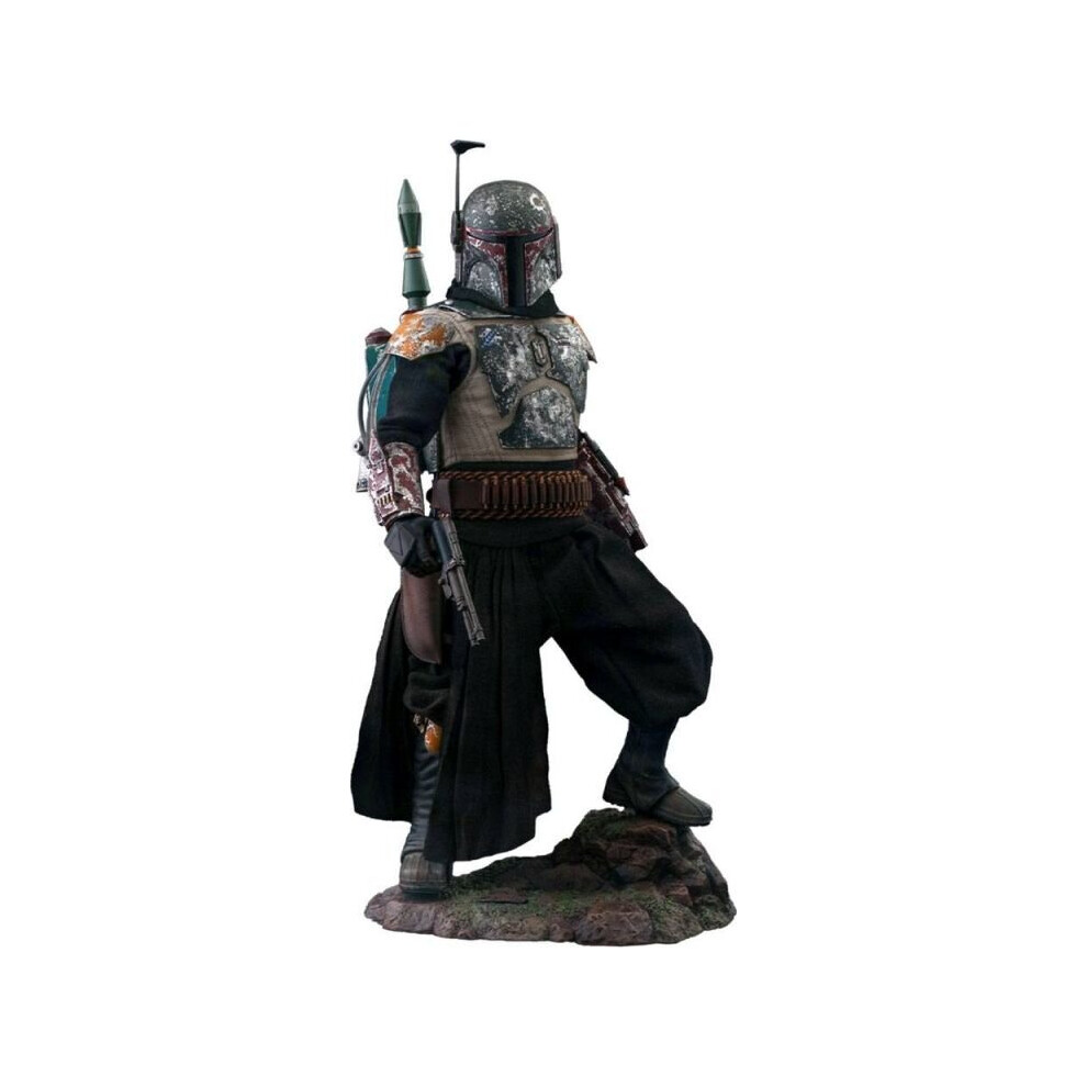Hot Toys Figure Tms033 - Star Wars : The Mandalorian - Boba Fett Standard Version Brown