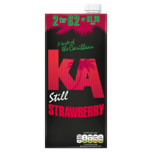 KA Still Strawberry Juice 1L (Pack of 12)