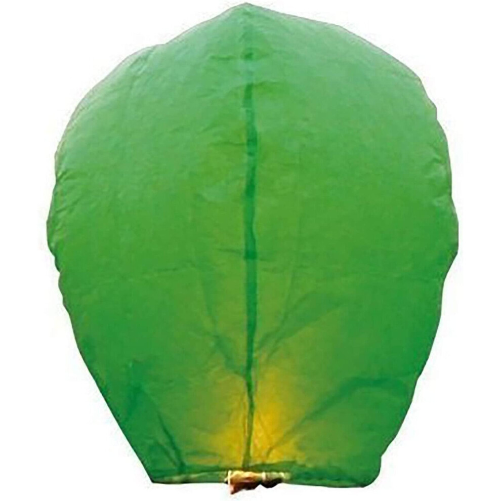 A Liittle Tree (10 Pieces, ) - Eco-Friendly Chinese Sky Lanterns Green