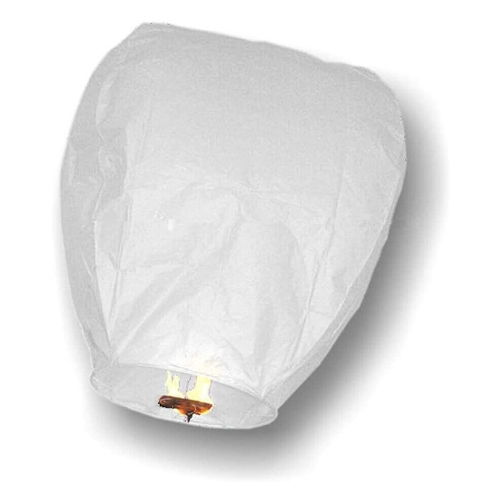 A Liittle Tree (20 Pieces, ) - Eco-Friendly Chinese Sky Lanterns White