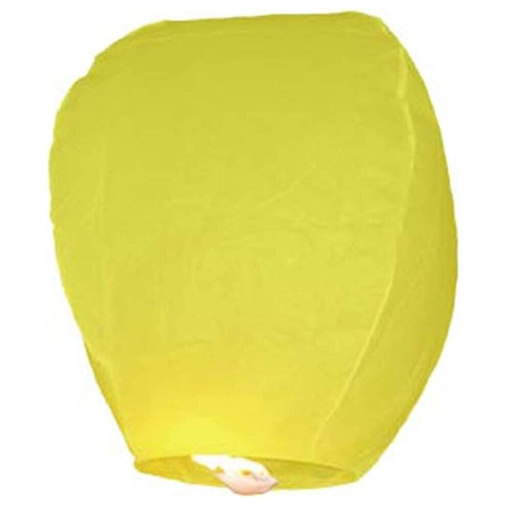 (20 Pieces, Yellow) A Liittle Tree- Eco-Friendly Chinese Sky lanterns-image-OPC-PBCMHQY-NEW