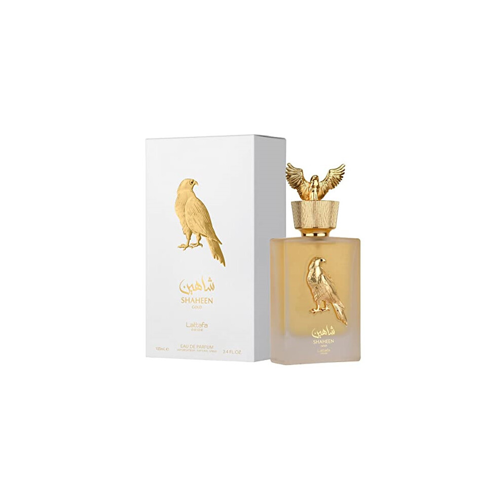 Shaheen Gold By LATTAFA PRIDE Eau De Parfum Spray 3.4 oz 100 ml