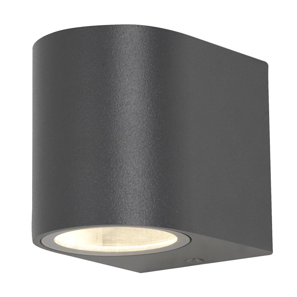 Litecraft Irwell Wall Light Outdoor Up or Down IP44 Rated - Black