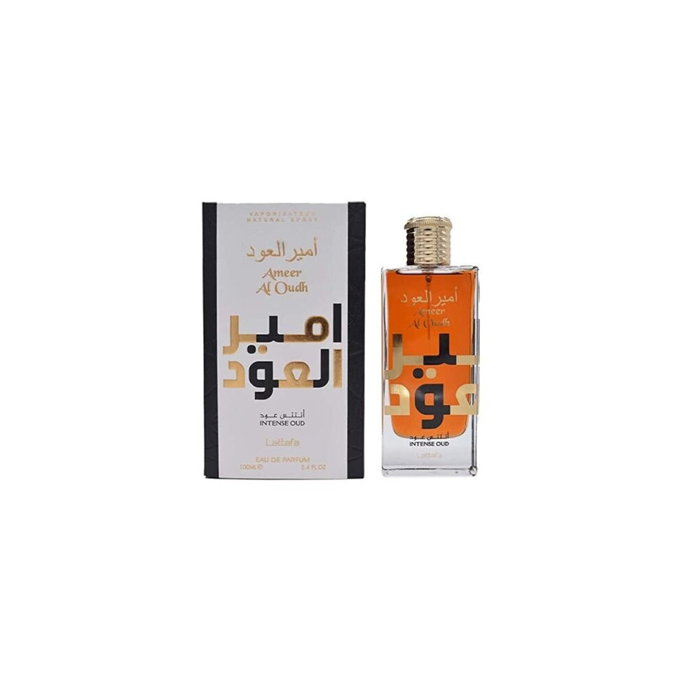 Ameer Al Oudh Intense Oud by Lattafa Eau De Parfum Spray 3/4oz/100ml For Unisex