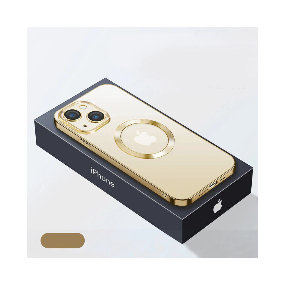 Photos - Case   For Apple iPhone 11/PRO/MAX Silicone Cover Black(FOR I PHONE PRO, GOLD)