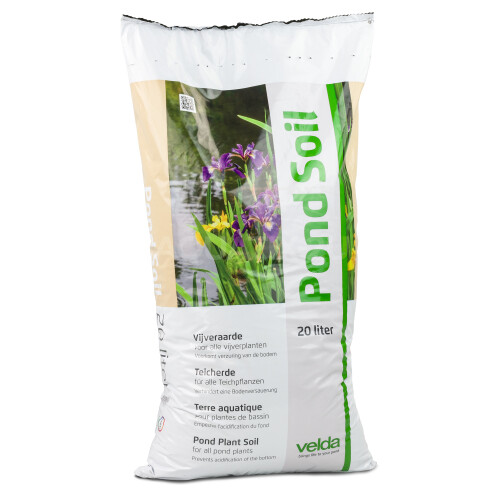 (20 Litres) Velda Moerings Aquatic Plant Soil For Pond 20 Litre Bag Repotting Garden Compost