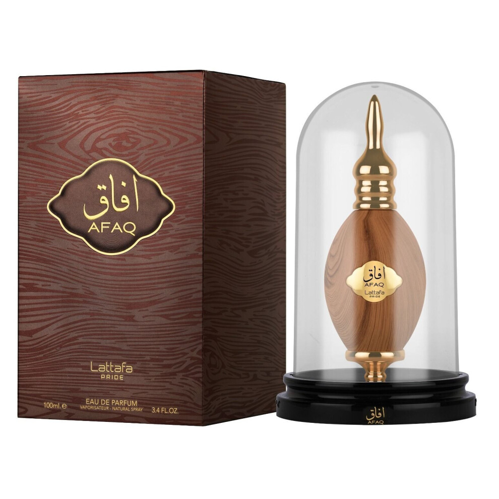 AFAQ By LATTAFA PRIDE Eau De Parfum Spray 3.4 oz 100 ml