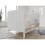 (White / Pine) Maddox | Cot Bed 140x70cm 4