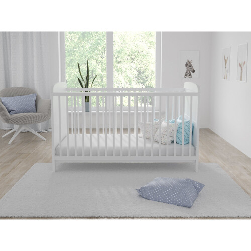 (White) Maddox | Cot Bed 140x70cm 1