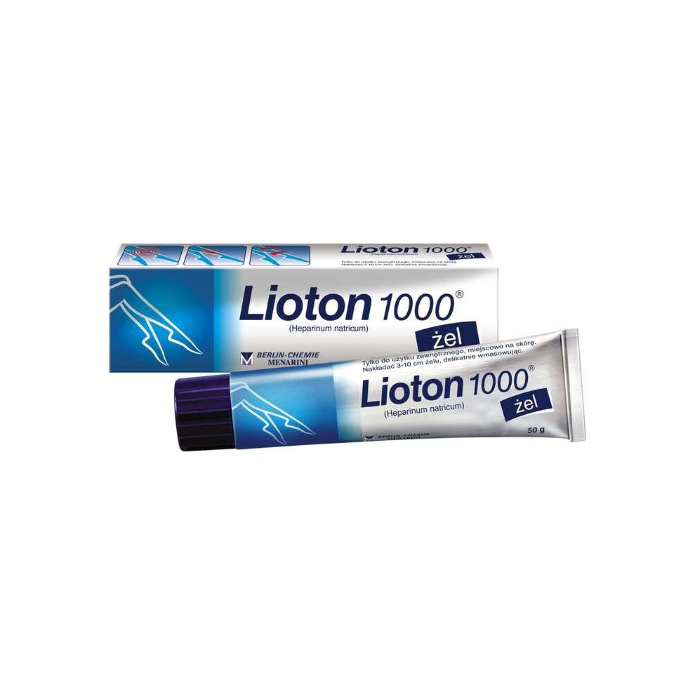 Berlin Chemie Ag Lioton 1000 Gel - 50G