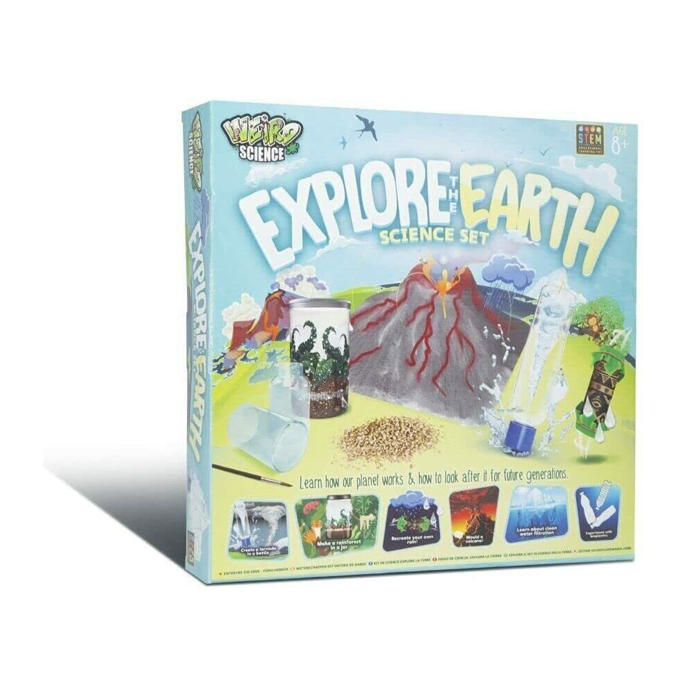 Weird Science Explore The Earth Science Set - Experiments Kit For Children