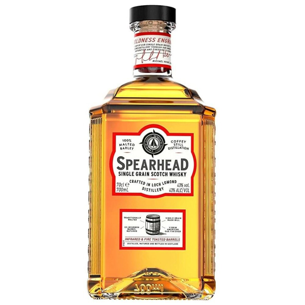 Spearhead Grain Single Scotch Whisky 70Cl