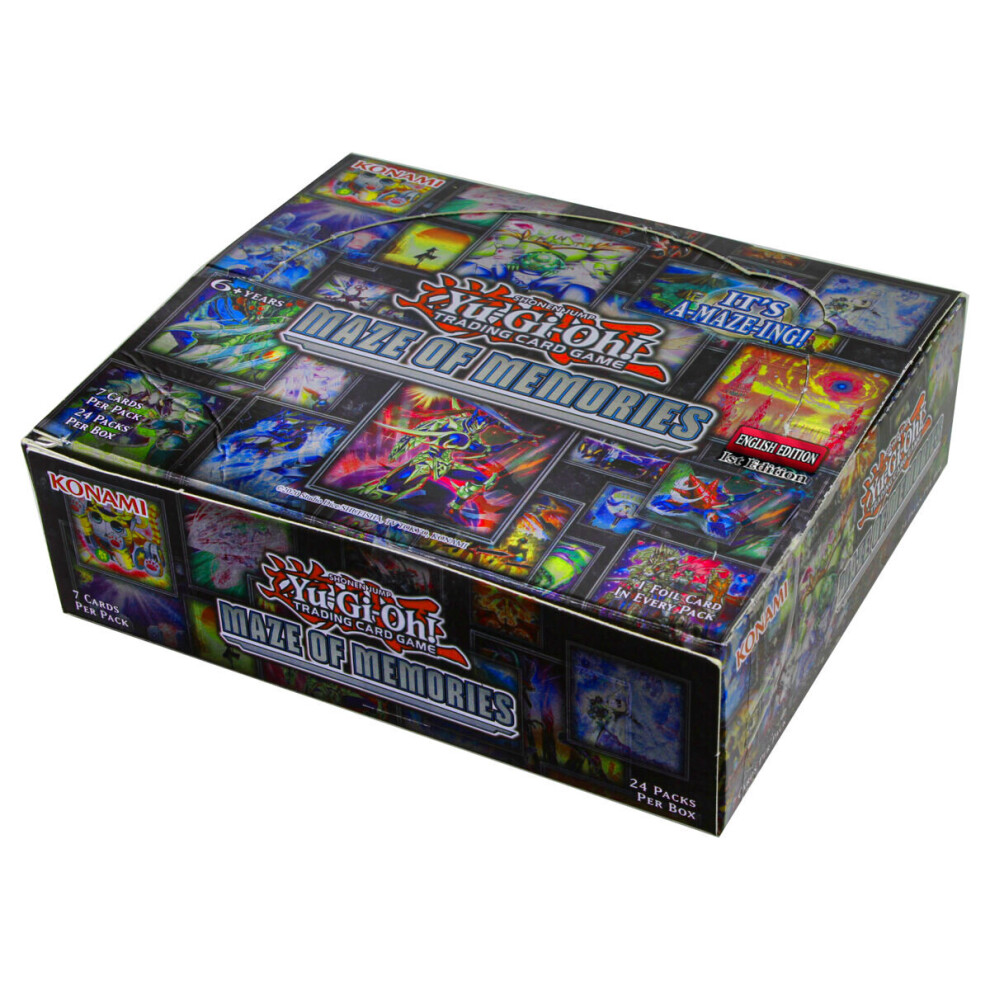 Asmodee Ygo Tcg Maze Of Memories Booster Box (24 Pack)