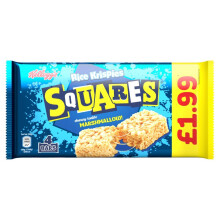 Kellogg's Rice Krispies Squares Marshmallow 4 x 28g(112g) (Pack of 11)