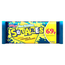 Kellogg Rice Krispies Squares Curious Caramel & Choco 36g (Pack of 30)