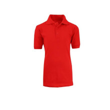 DDI 2290326 A+ School Uniform Polo Shirt - Red Small Case of 36