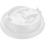Dart Container DCC16RCL Reclosable Hot Beverage Cup Lid - White 1