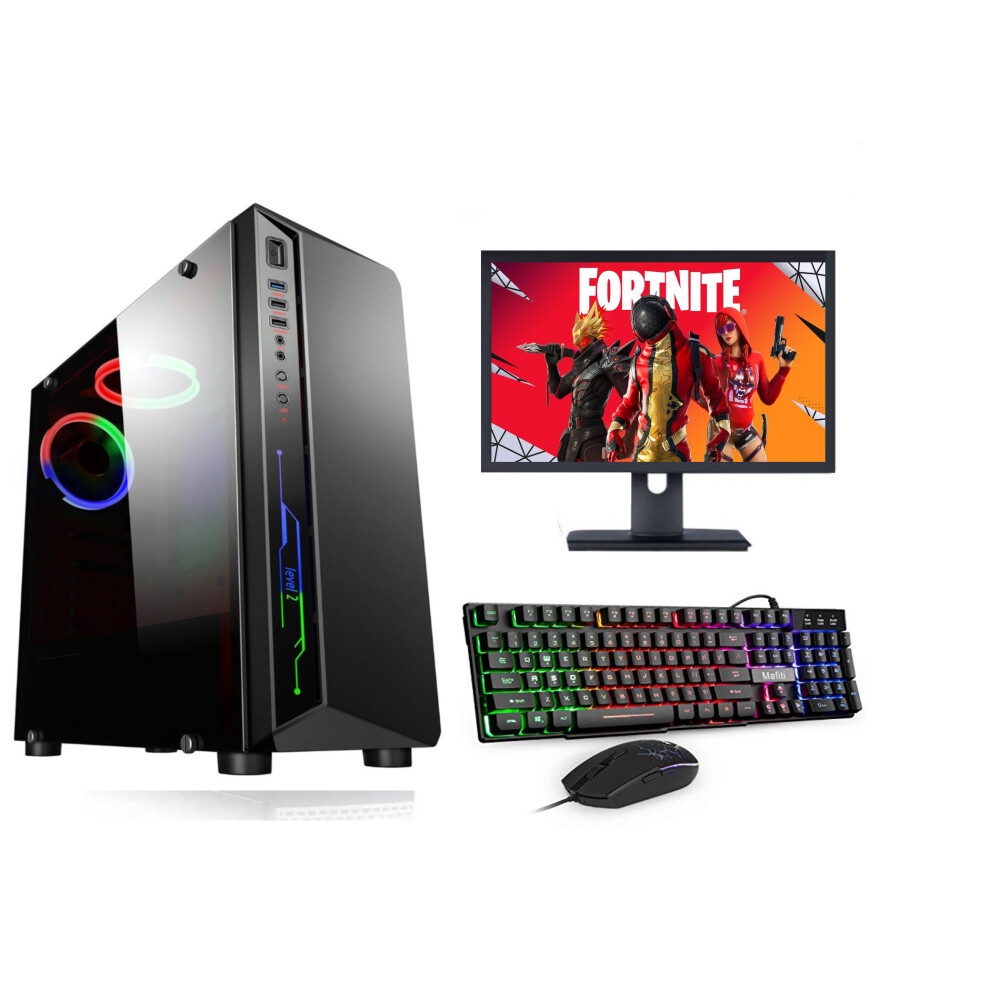 FCS FAST Gaming PC Computer Intel Core i7 8GB RAM 1TB HDD GT 730 WINDOWS 10