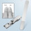 (Silver) Fingernail Clippers Sharp Wide Teeth Nail Cutter With Nail File For Thick Nails 5