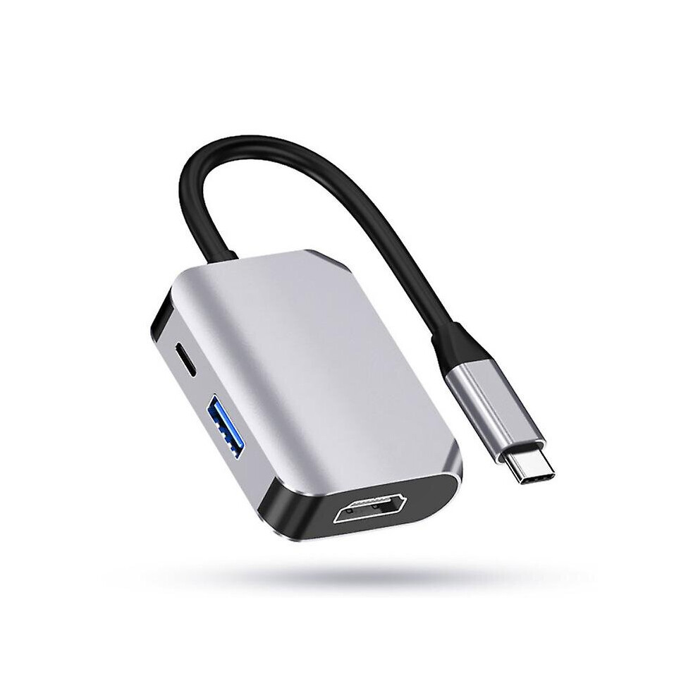 (3 In 1) Usb Type C To Hdmi Converters Vga Adpter Hub Docking Station For Pc Laptop 768611139952