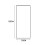 Living And Home (Black) Modern Slim Frame Full Length Wall Mirror 2