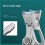 (Silver) Fingernail Clippers Sharp Wide Teeth Nail Cutter With Nail File For Thick Nails 3