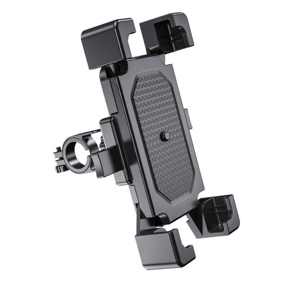 (Handlebar Models) Anti-Vibration Electric Bike Phone Holder Takeaway Motorbike Battery Bike Outdoor Mountain Bike Navigation Bracket 742378826379