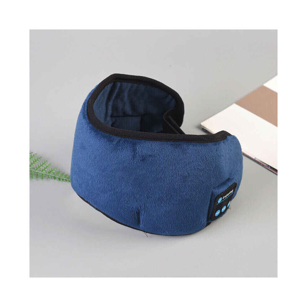 Xylfly Not,Specified ( Blue) Bluetooth Sleep Headphones Sports Headband Eye Mask Stereo Speaker